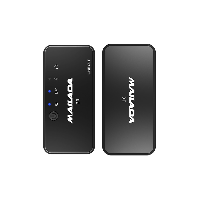 麦拉达（mailada） 无线领夹式采访收音麦直播设备录音拾音器小蜜